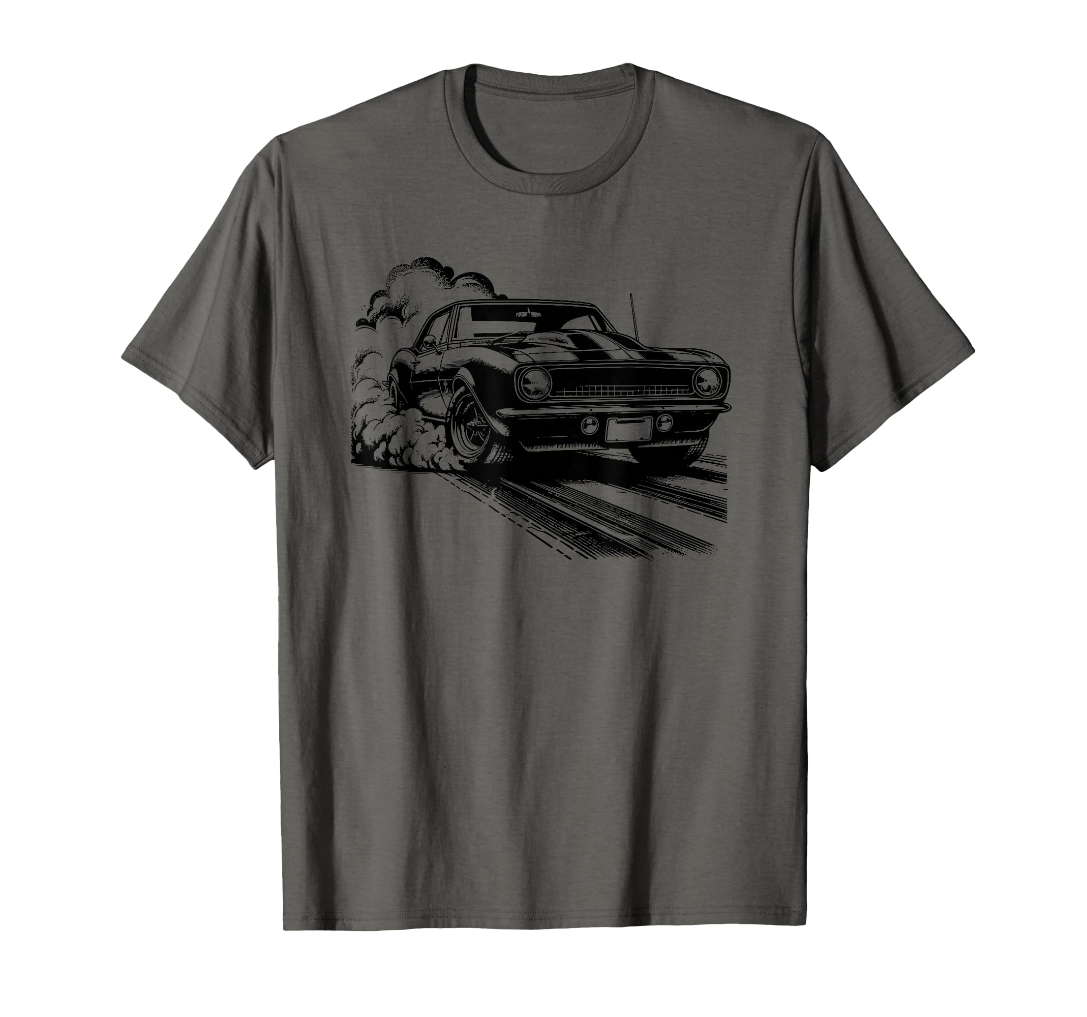 Muscle Car 60S 70S Car Lover Dad T-Shirt - Streetwear Style for Adults - T-Shirt, Sweatshirt, Hoodie