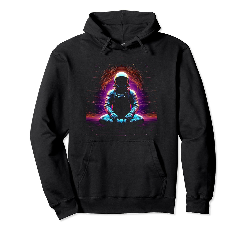 Synthwave Astronaut Cyberpunk 80S Sci Fi 9 Hoodie - Unique Graphic Unisex - T-Shirt, Sweatshirt, Hoodie