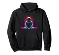 Synthwave Astronaut Cyberpunk 80S Sci Fi 9 Hoodie - Unique Graphic Unisex - T-Shirt, Sweatshirt, Hoodie