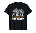 Funny Hiker Hiking I Hike To Burn Off Sunset T-Shirt - Graphic Print Unisex - T-Shirt, Sweatshirt, Hoodie