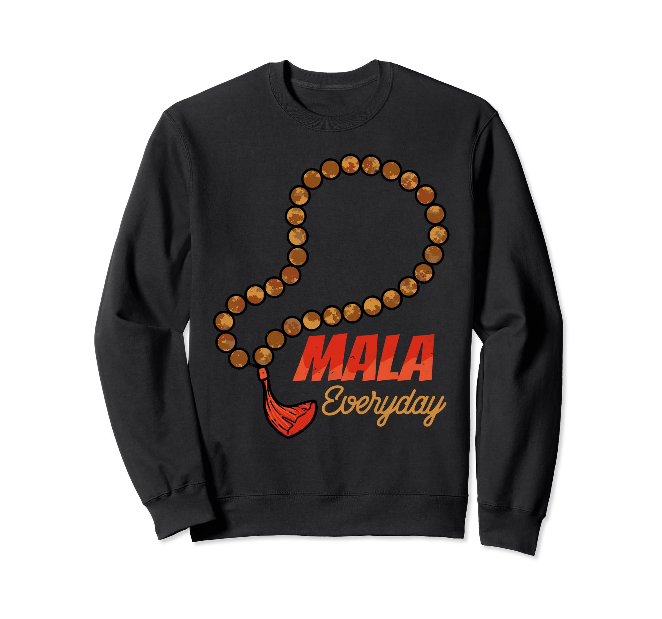 Beads Mala Everyday Chakra Energy Sweatshirt - Custom Art Print Unisex - T-Shirt, Sweatshirt, Hoodie