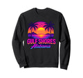 Synthwave 80S Gulf Shores Alabama Sweatshirt - Aesthetic Graphic Unisex - T-Shirt, Sweatshirt, Hoodie