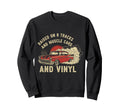 Raised Vinyl And V8S 57 Bel Air Sweatshirt - Aesthetic Graphic Men Women - T-Shirt, Sweatshirt, Hoodie