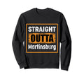 Straight Outta Martinsburg West Sweatshirt - Fun Novelty Design for Adults - T-Shirt, Sweatshirt, Hoodie