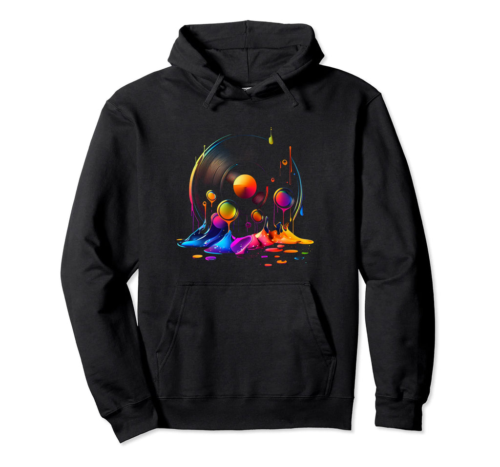 Vinyl Record 80S 90S Hoodie - Aesthetic Graphic Men Women - T-Shirt, Sweatshirt, Hoodie