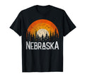 Nebraska 70S 80S T-Shirt - Novelty Apparel Men Women - T-Shirt, Sweatshirt, Hoodie