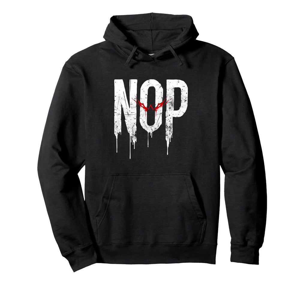Bold Typographic Hoodie - Custom Art Print for Adults - T-Shirt, Sweatshirt, Hoodie