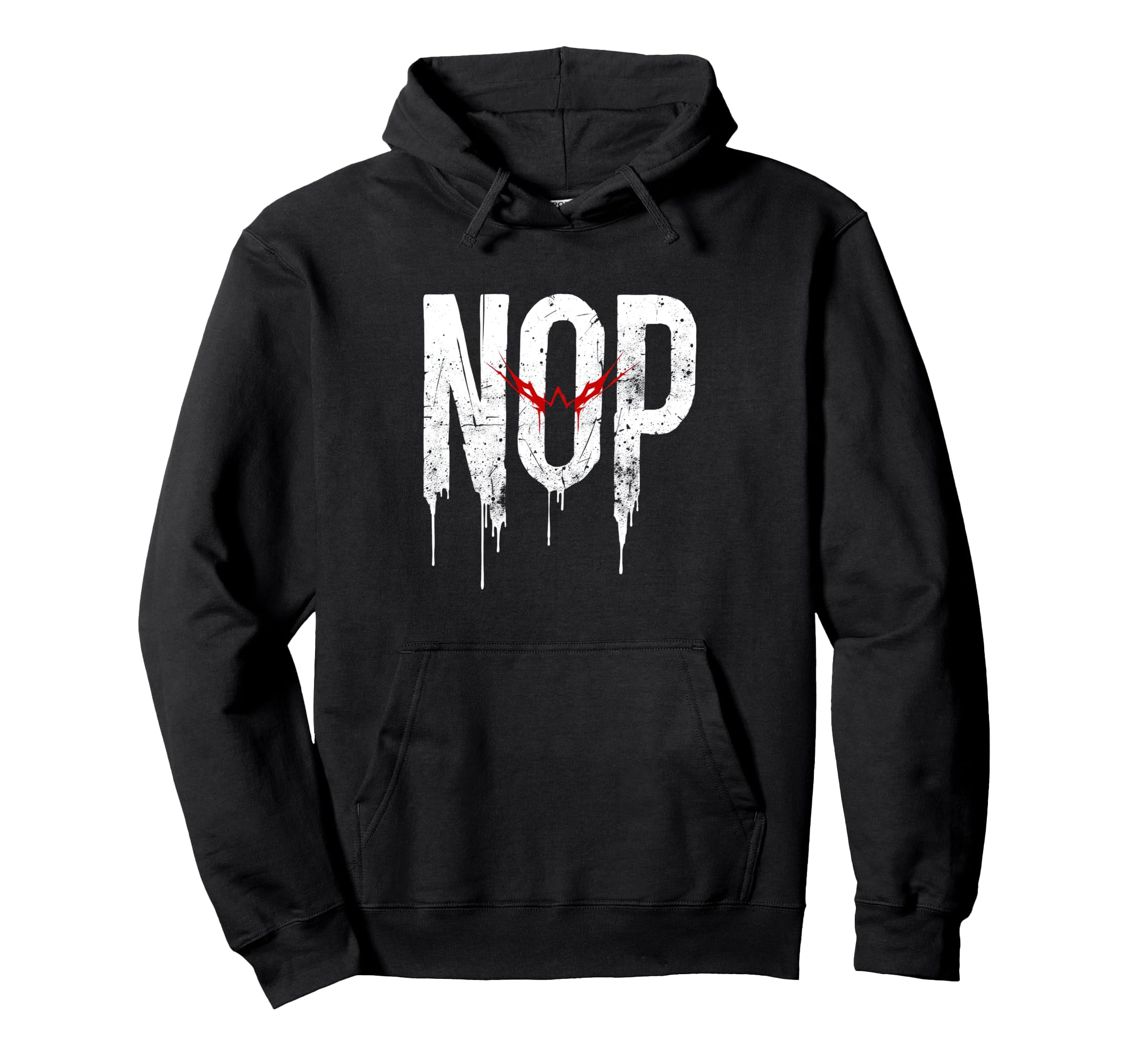 Bold Typographic Hoodie - Custom Art Print for Adults - T-Shirt, Sweatshirt, Hoodie