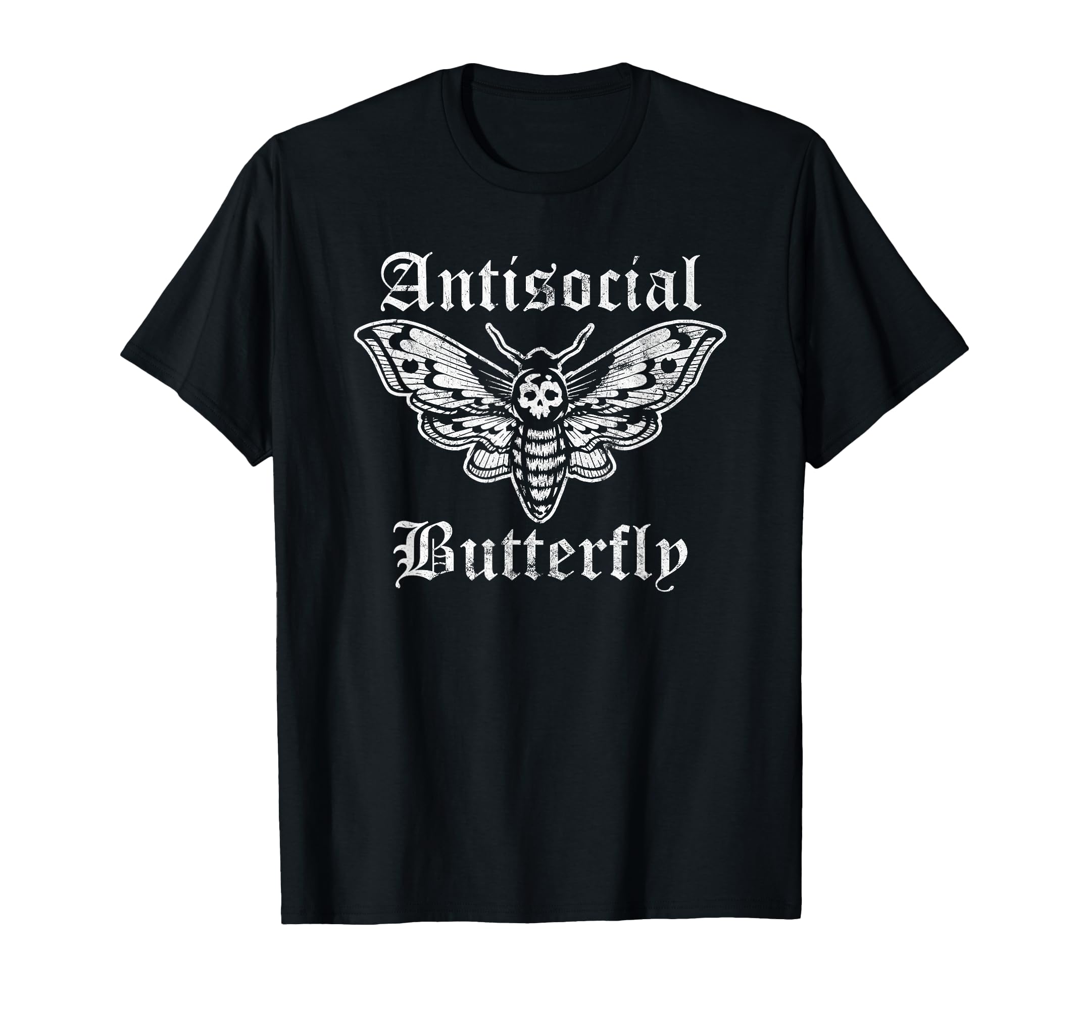 Funny Anti Social Butterfly Introvert T-Shirt - Novelty Apparel Unisex - T-Shirt, Sweatshirt, Hoodie