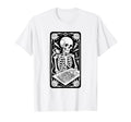 Inked Skeleton Tattoo Artist T-Shirt - Casual Everyday Wear for Adults - T-Shirt, Sweatshirt, Hoodie