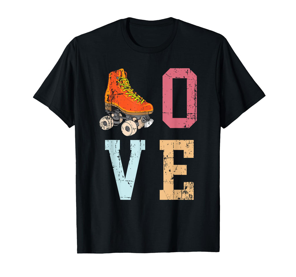 Funny Roller Skating Skate Lover 70S Gift T-Shirt - Graphic Print Unisex - T-Shirt, Sweatshirt, Hoodie