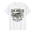 Abuelos Club Motorcycle T-Shirt - Graphic Print Unisex - T-Shirt, Sweatshirt, Hoodie