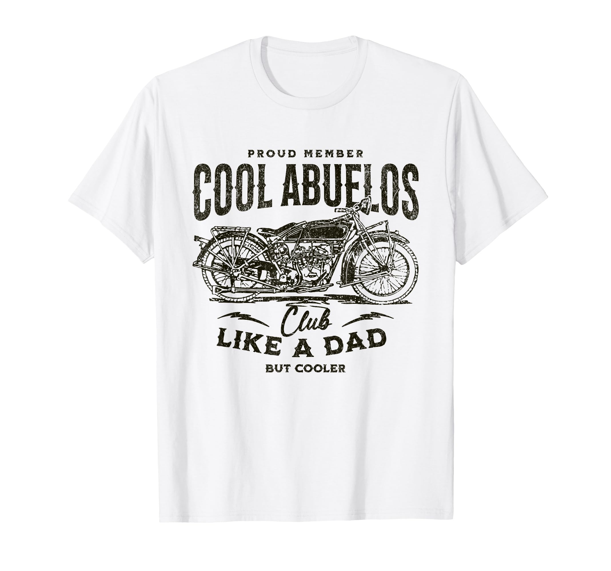 Abuelos Club Motorcycle T-Shirt - Aesthetic Graphic Men Women - T-Shirt, Sweatshirt, Hoodie
