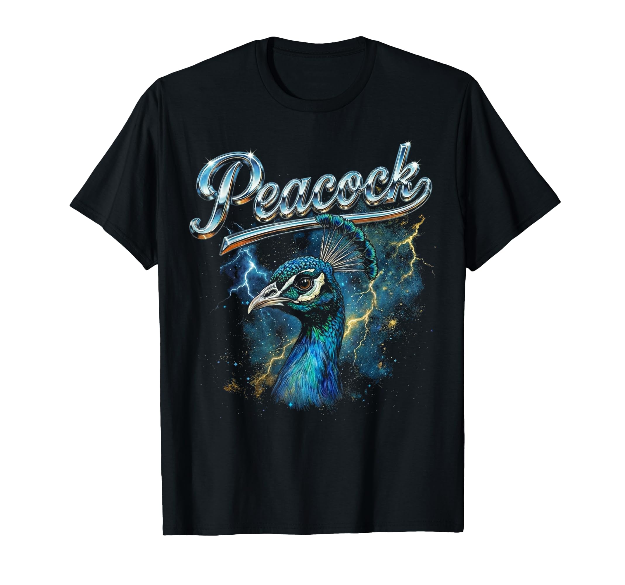 Peacock 90S Funny Peacock 80S Birds T-Shirt - Unique Graphic Men Women - T-Shirt, Sweatshirt, Hoodie