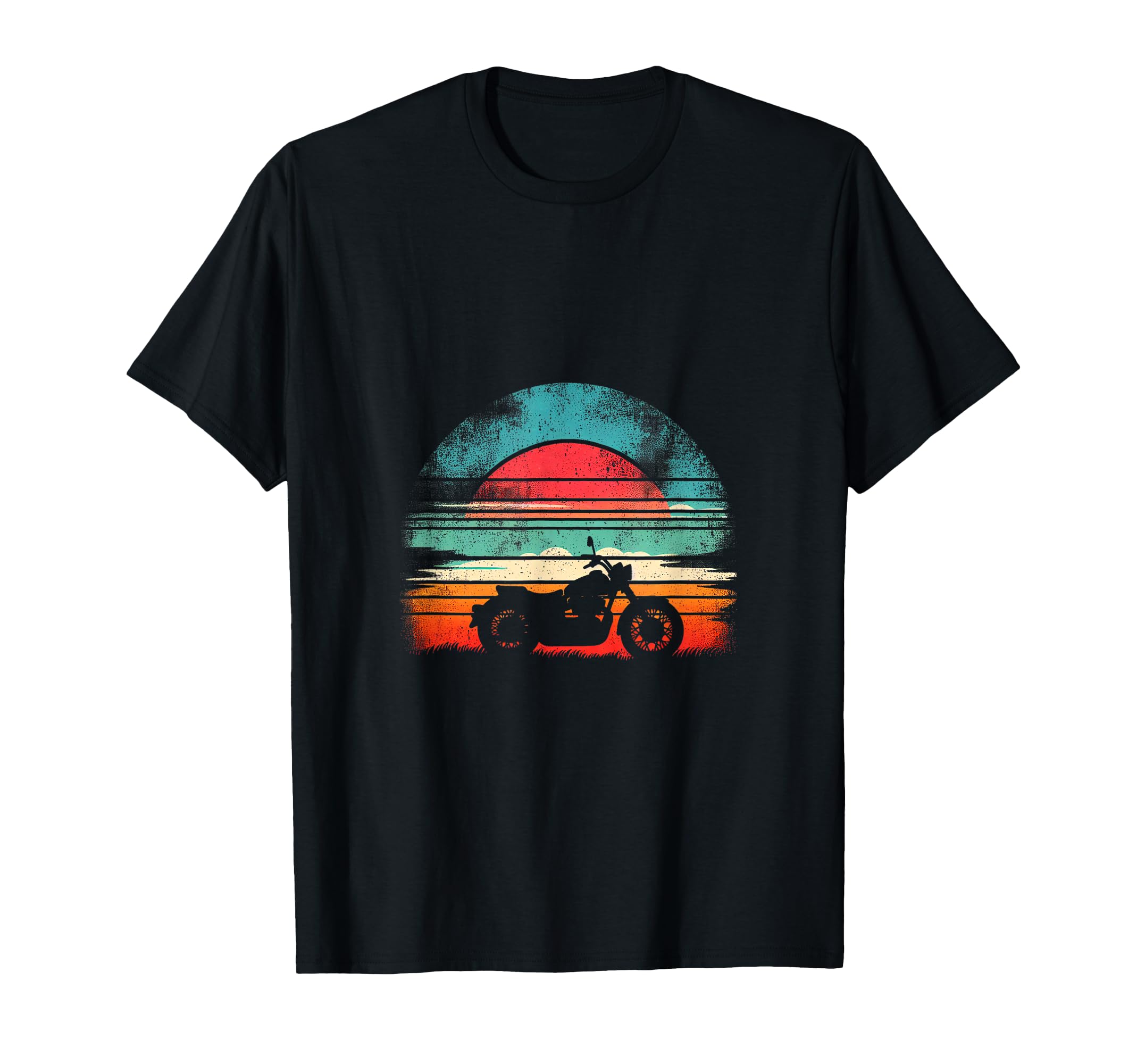 Motorcycle Sunset Sweatshirt - Novelty Apparel Men Women - T-Shirt, Sweatshirt, Hoodie