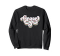 Graceful Typography Charm Sweatshirt - Novelty Apparel Unisex - T-Shirt, Sweatshirt, Hoodie