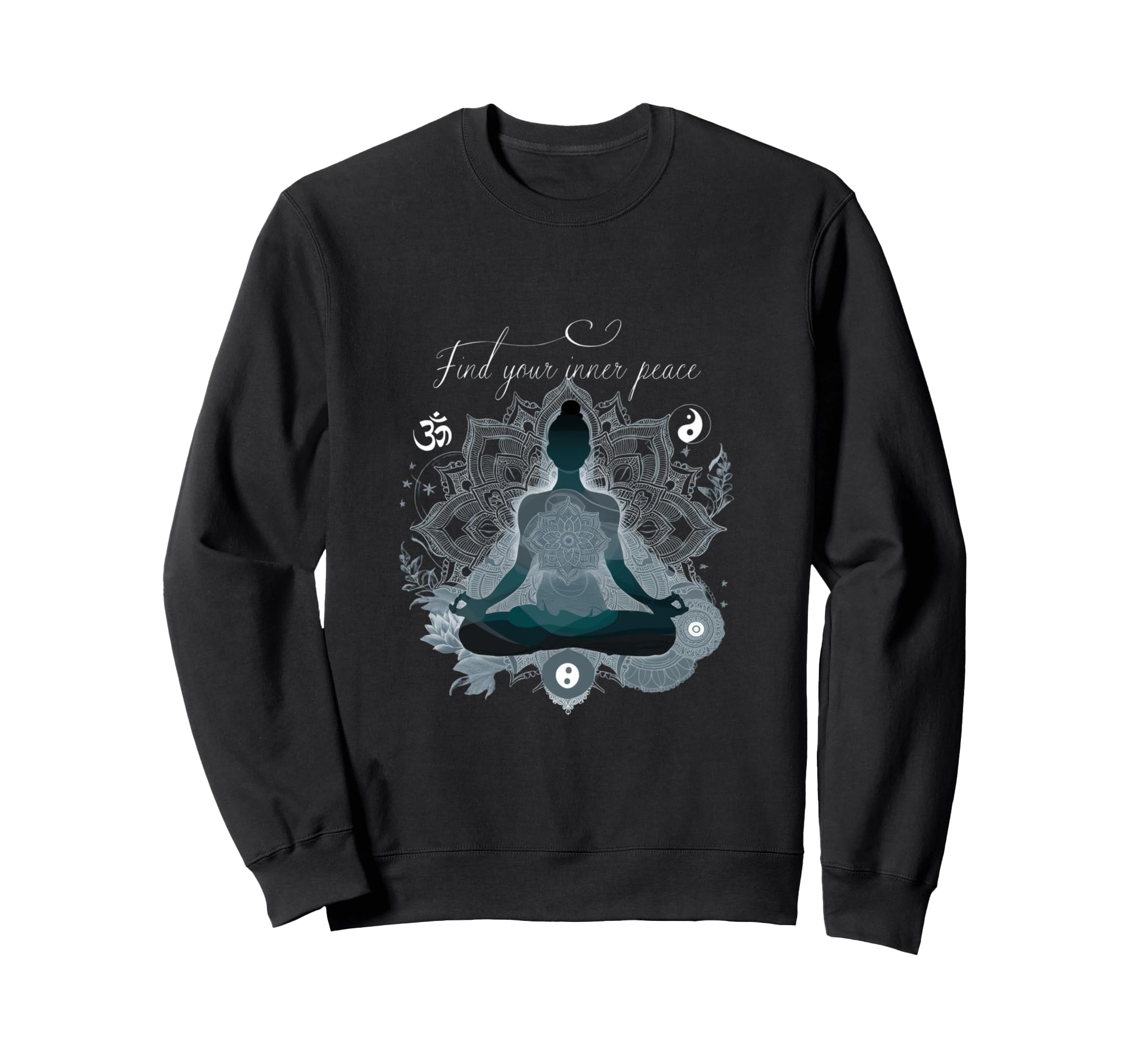 Meditation Mindfulness Sweatshirt - Casual Everyday Wear Men Women - T-Shirt, Sweatshirt, Hoodie