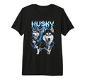 Husky 90S Heavy Metal Dog Lover 80S T-Shirt - Graphic Print for Adults - T-Shirt, Sweatshirt, Hoodie