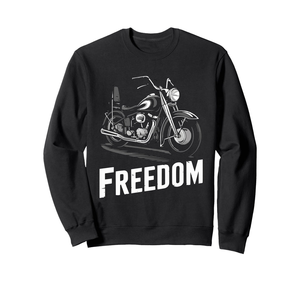 Motorcycle Motorbike Touring Biker Sweatshirt - Trendy Graphic for Adults - T-Shirt, Sweatshirt, Hoodie