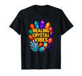 Healing Crystal Vibes Gemstone Rainbow T-Shirt - Streetwear Style Unisex - T-Shirt, Sweatshirt, Hoodie