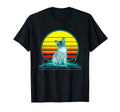 Sunset Burmese Cat T-Shirt - Novelty Apparel Men Women - T-Shirt, Sweatshirt, Hoodie