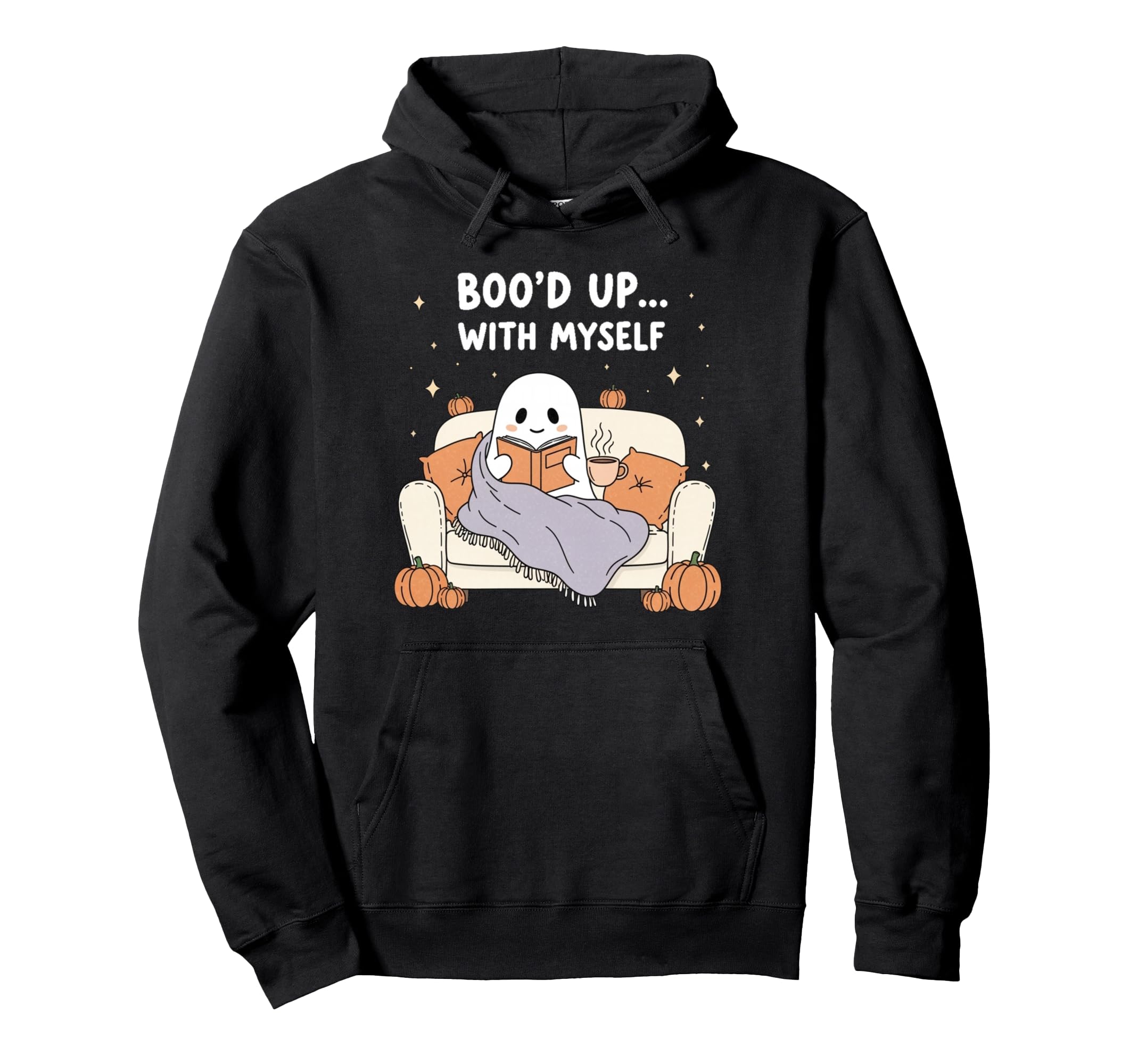 Bood Up Myself Ghost Self Care Hoodie - Streetwear Style for Adults - T-Shirt, Sweatshirt, Hoodie