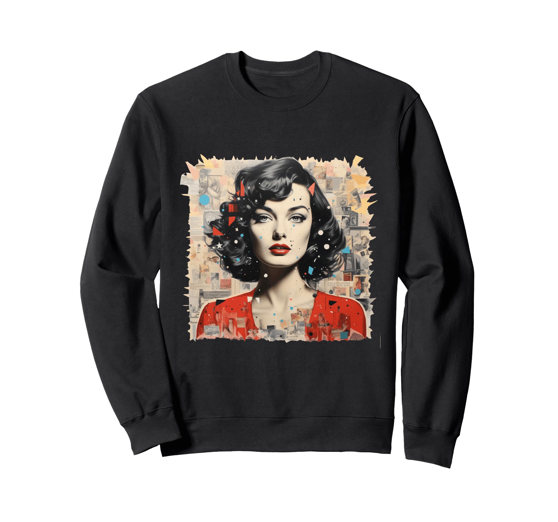 Nostalgic Old Hollywood Beautiful Sweatshirt - Streetwear Style for Adults - T-Shirt, Sweatshirt, Hoodie