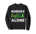Nobody Fights Alone Mental Health Sweatshirt - Custom Art Print Unisex - T-Shirt, Sweatshirt, Hoodie
