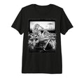 Hot Blonde Bombshell Atomic Pinup Bw T-Shirt - Custom Art Print Men Women - T-Shirt, Sweatshirt, Hoodie