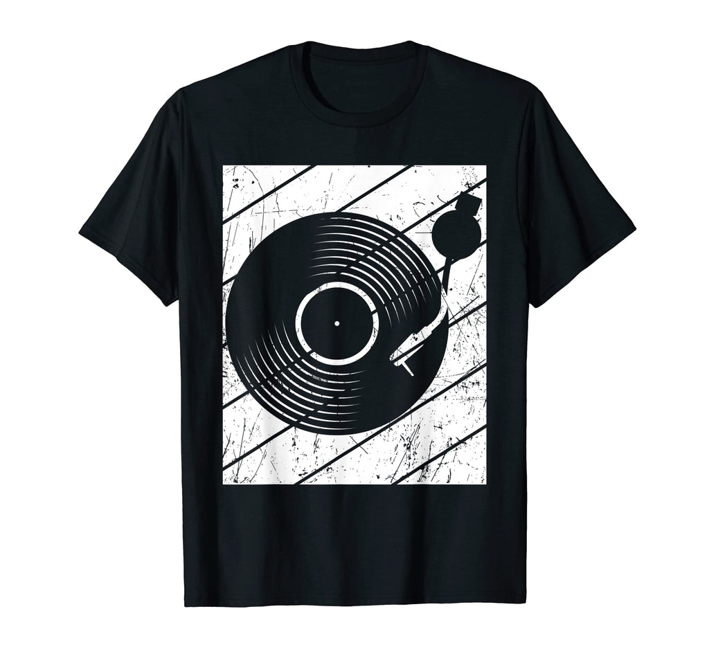 Vinly Record Player Record 80S T-Shirt - Casual Everyday Wear for Adults - T-Shirt, Sweatshirt, Hoodie