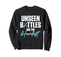 Suicide Prevention Warrior Mental Sweatshirt - Minimalist Print Men Women - T-Shirt, Sweatshirt, Hoodie