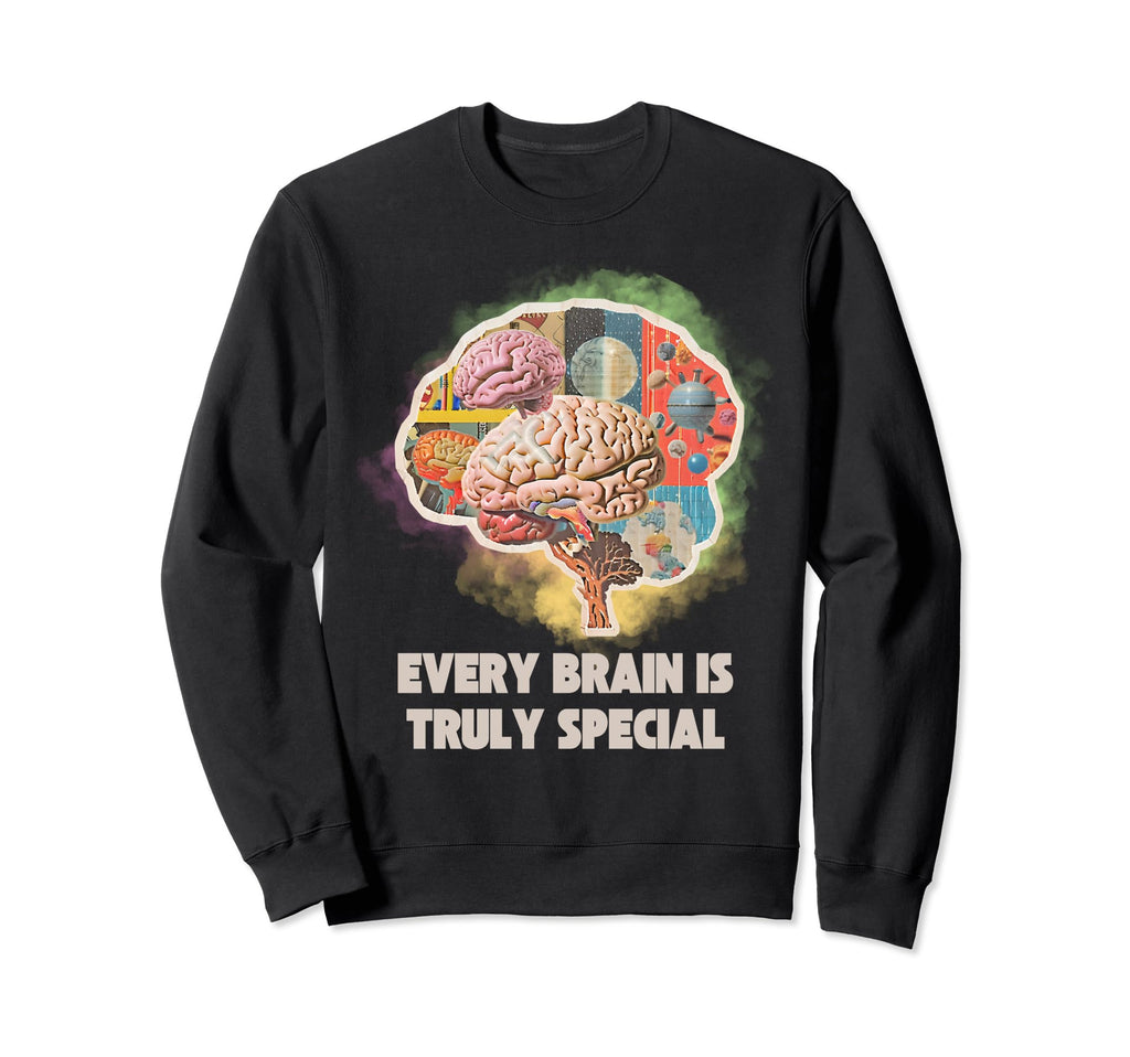 Neurodiversity Adhd Autism Sweatshirt - Aesthetic Graphic for Adults - T-Shirt, Sweatshirt, Hoodie