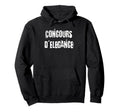 Concours Delegance High End Car Show Hoodie - Fun Novelty Design for Adults - T-Shirt, Sweatshirt, Hoodie
