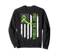 Fight Stigma American Flag Mental Sweatshirt - Unique Graphic for Adults - T-Shirt, Sweatshirt, Hoodie