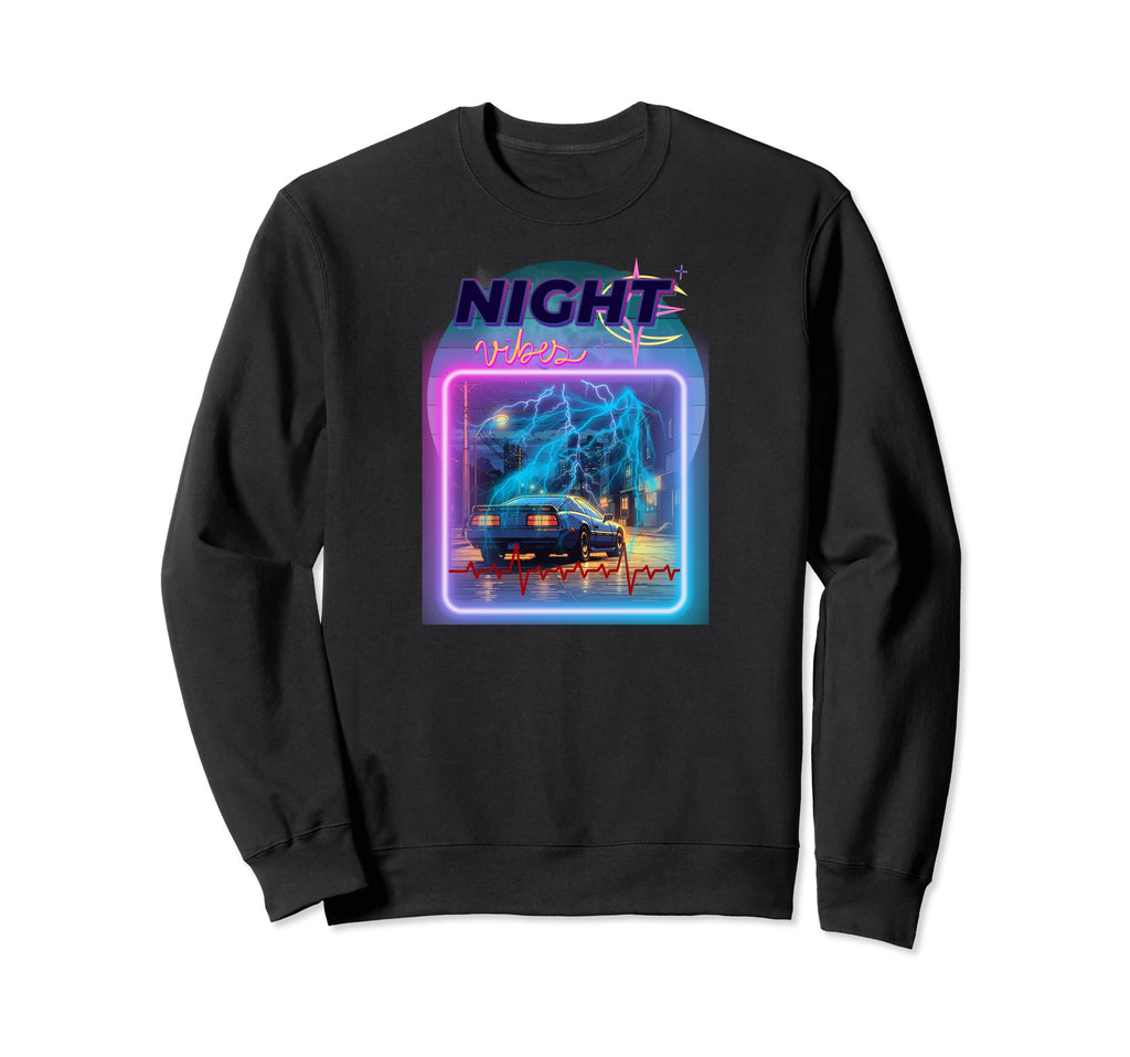 Aesthetic Sports Car Driving Into Sweatshirt - Casual Everyday Wear Unisex - T-Shirt, Sweatshirt, Hoodie