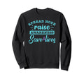 Spread Hope Raise Awareness Save Sweatshirt - Graphic Print for Adults - T-Shirt, Sweatshirt, Hoodie