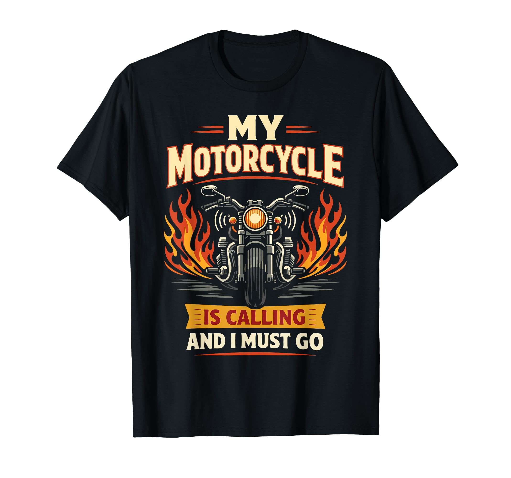 Motorcycle Biker My Motorcycle Is T-Shirt - Custom Art Print Unisex - T-Shirt, Sweatshirt, Hoodie