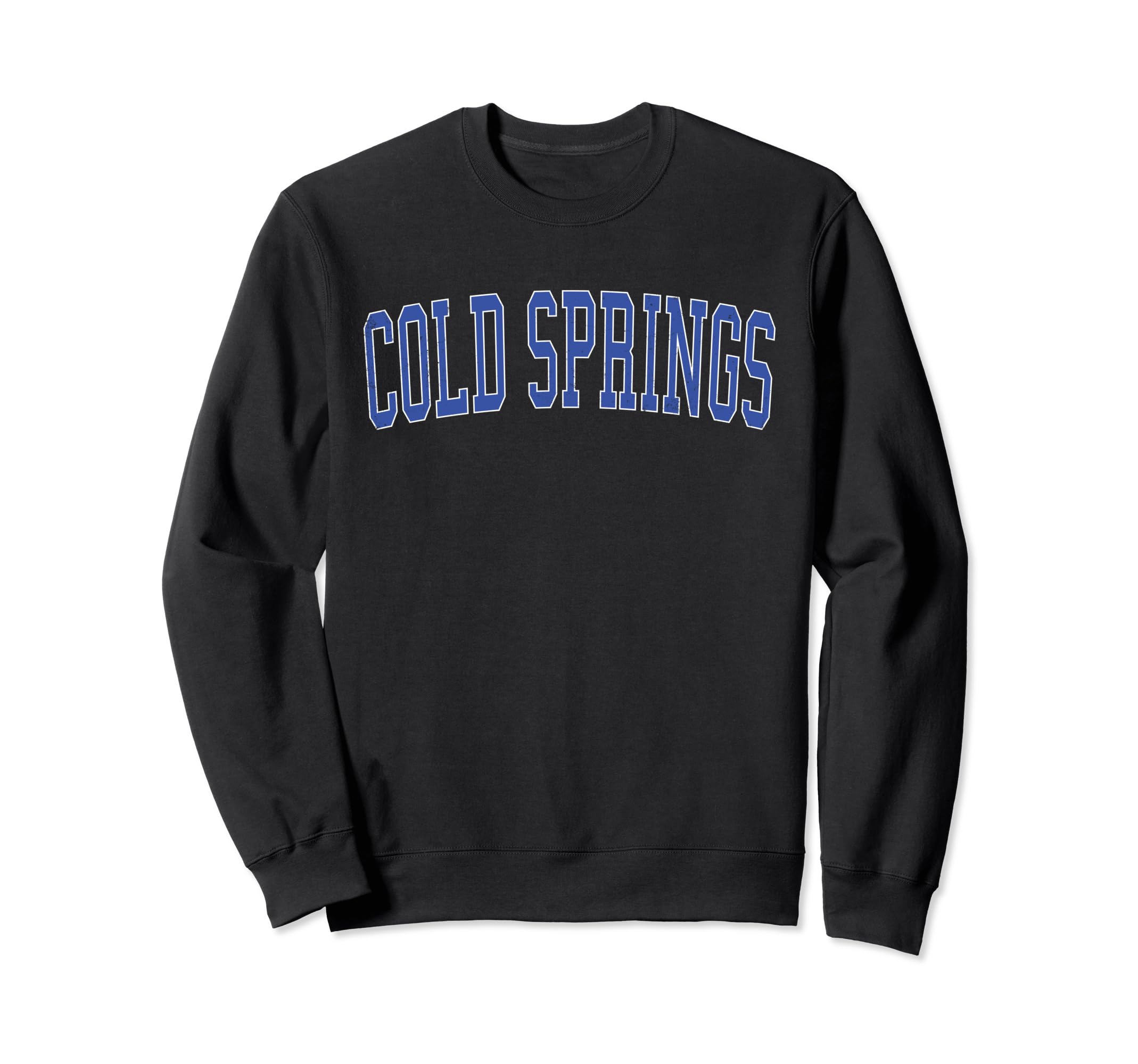 Cold Springs Nv Distressed Blue Sweatshirt - Novelty Apparel Men Women - T-Shirt, Sweatshirt, Hoodie