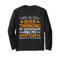 Overthinking Overthinker Funny T-Shirt - Minimalist Print for Adults - T-Shirt, Sweatshirt, Hoodie