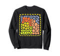 Flower Aesthetic Distressed Floral Sweatshirt - Novelty Apparel Men Women - T-Shirt, Sweatshirt, Hoodie