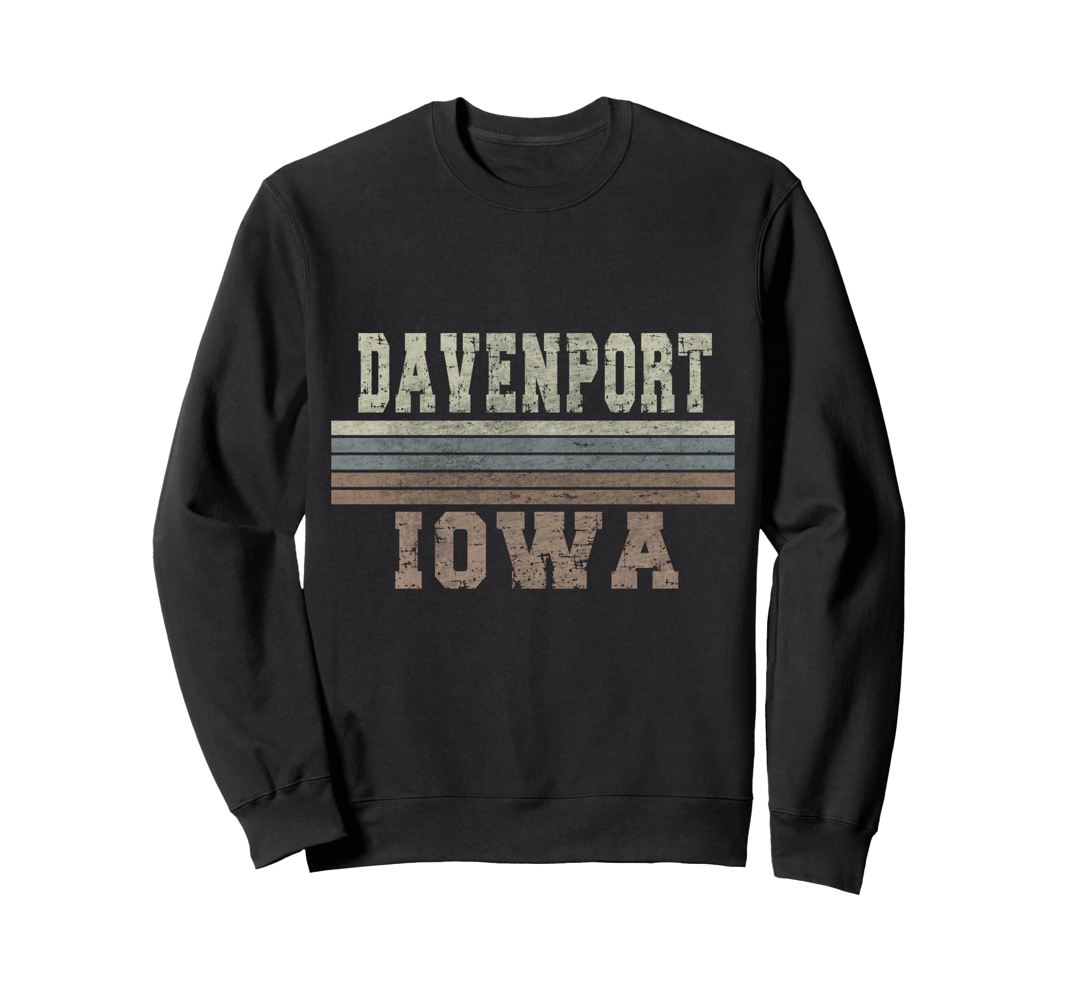 Davenport Iowa Sweatshirt - Novelty Apparel Men Women - T-Shirt, Sweatshirt, Hoodie
