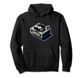 Vinyl Record Player Hoodie - Minimalist Print Men Women - T-Shirt, Sweatshirt, Hoodie