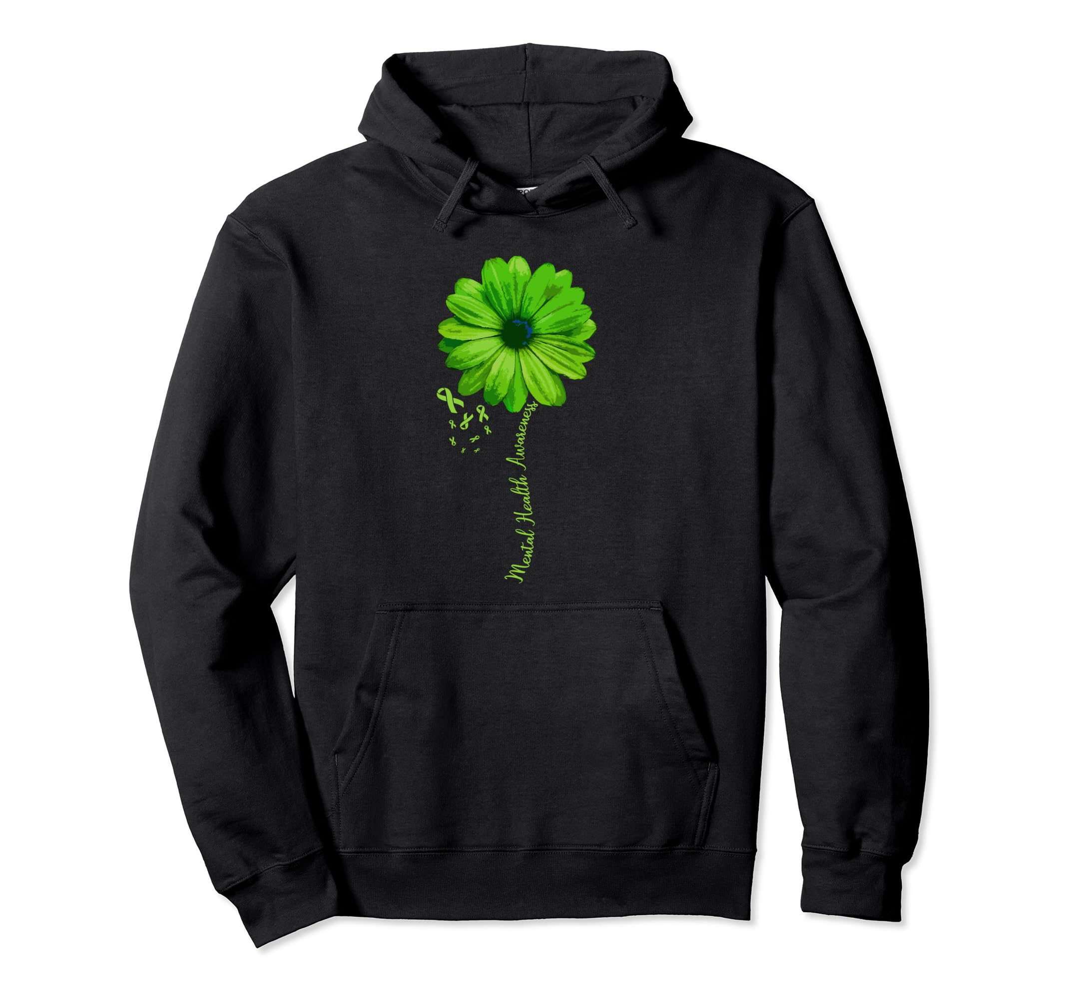 Mental Health Awareness Warrior Hoodie - Streetwear Style for Adults - T-Shirt, Sweatshirt, Hoodie