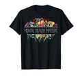 Wildflower Mental Health Matters T-Shirt - Aesthetic Graphic for Adults - T-Shirt, Sweatshirt, Hoodie