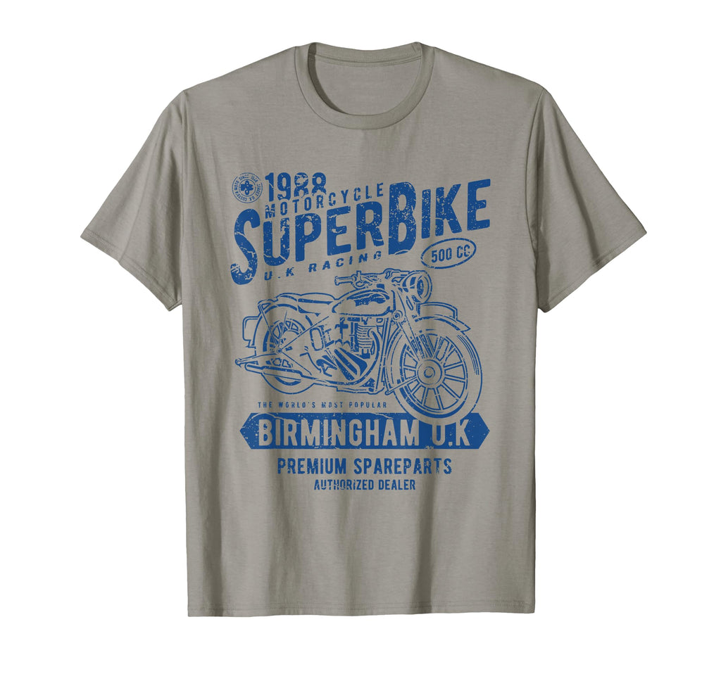U K Superbike Motorcycle Race T-Shirt - Custom Art Print Men Women - T-Shirt, Sweatshirt, Hoodie