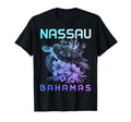Nassau Bahamas Sea Turtle Diving Surfer T-Shirt - Custom Art Print Unisex - T-Shirt, Sweatshirt, Hoodie