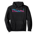 Miami Vaperwave Synthwave 80S 90S Hoodie - Novelty Apparel Men Women - T-Shirt, Sweatshirt, Hoodie