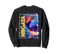 Niigata City 80S Synthwave Koi Carp Sweatshirt - Unique Graphic Unisex - T-Shirt, Sweatshirt, Hoodie