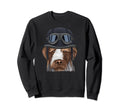 Funny Motorcycle Helmet German Sweatshirt - Streetwear Style Unisex - T-Shirt, Sweatshirt, Hoodie