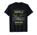 Pasadena California Usa Motorcycle T-Shirt - Minimalist Print Men Women - T-Shirt, Sweatshirt, Hoodie